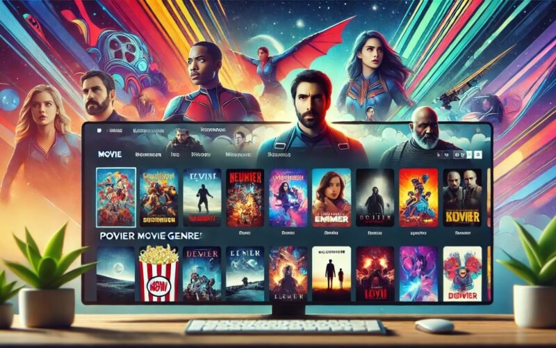 Movies4u streaming platform showcasing various movie genres