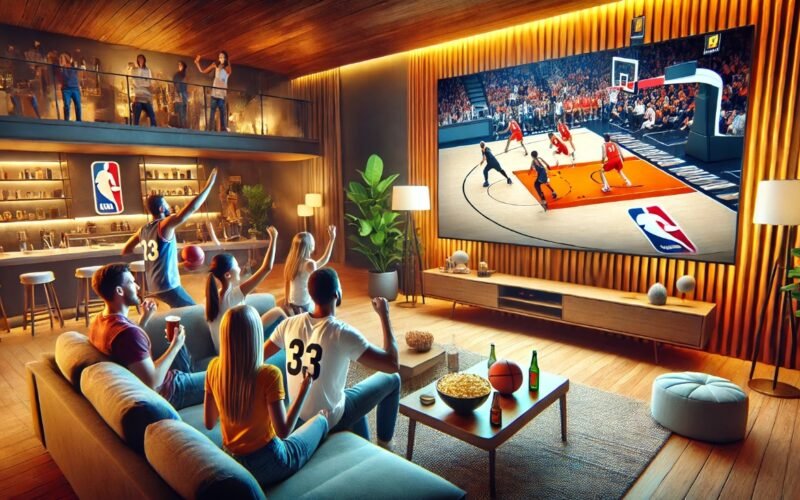 Basketball game streaming, NBA live streaming, enjoying NBA games online.