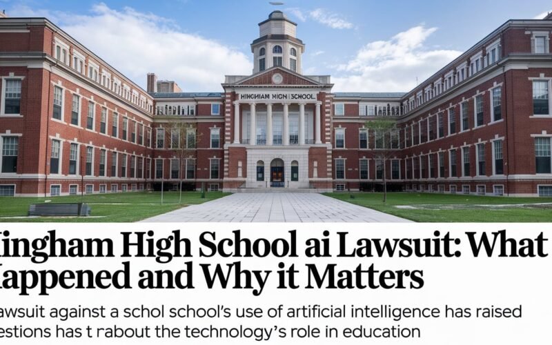 Hingham High School AI Lawsuit