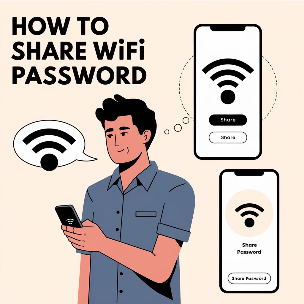How to share wifi password a complete guide copper chips