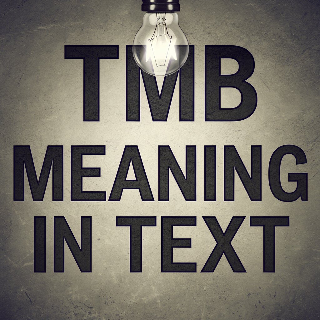 Tmb Meaning In Text