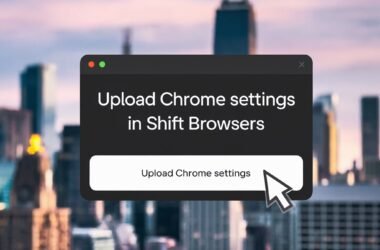 Can I Upload Chrome Settings In Shift Browsers