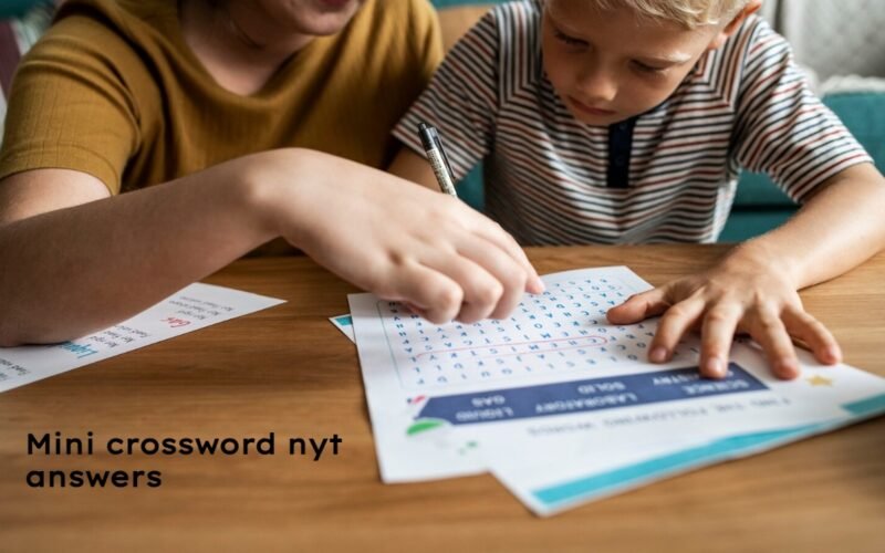 Mini crossword nyt answers