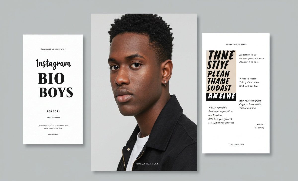 Instagram Bio For Boys Stylish Font