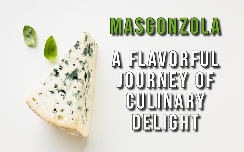 masgonzola cheese on rustic board with bread