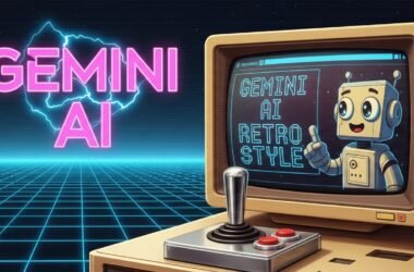 prompt for gemini ai retro style