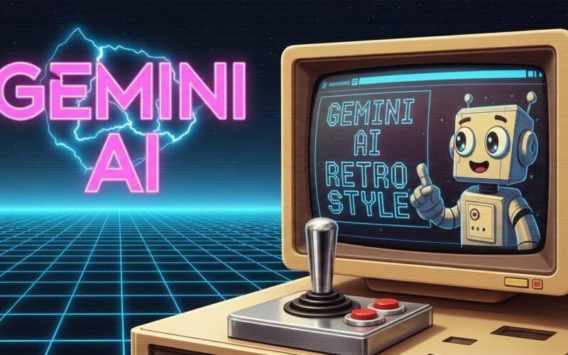 prompt for gemini ai retro style