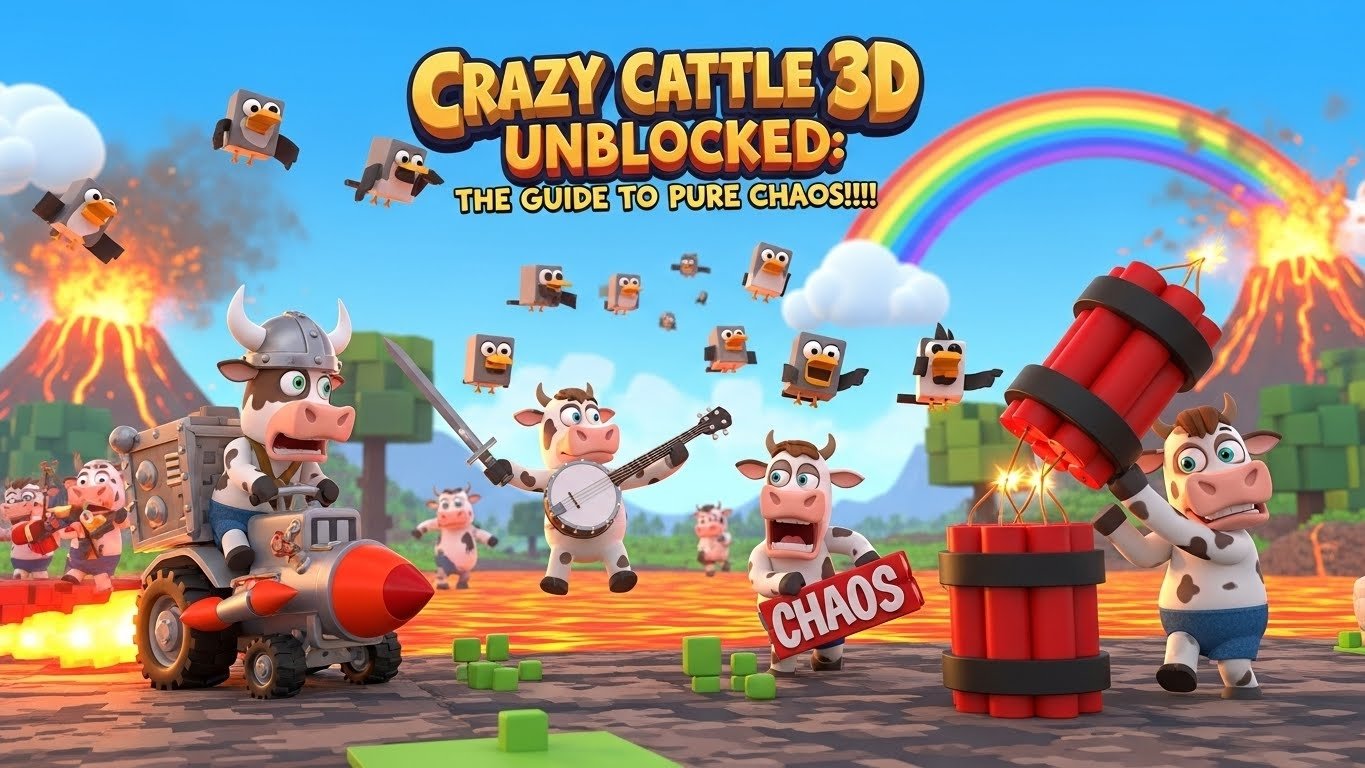 Crazy Cattle 3D Unblocked
