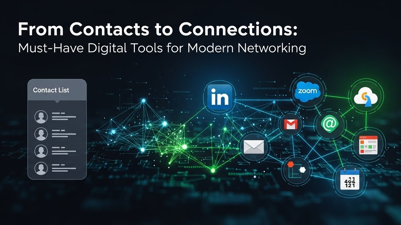 From Contacts To Connections: Must-Have Digital Tools For Modern Networking