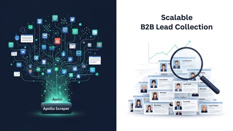 How Apollo Scraper Supports Scalable B2B Lead Collection? - Copper Chips