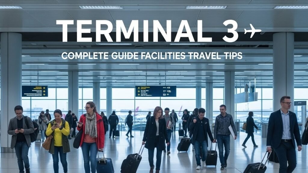 Terminal 3: Complete Guide Facilities Travel Tips - Copper Chips