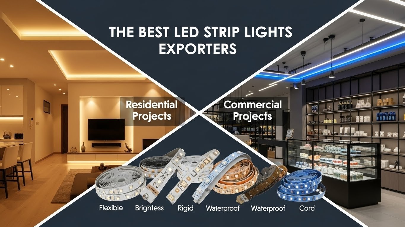 The Best Led Strip Lights Exporters For Residential And Commercial Projects