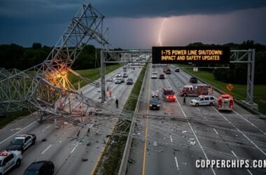 I-75 Power Line Shutdown