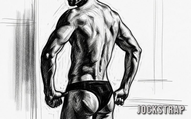 jockstrap designed for athletic support during sports activities
