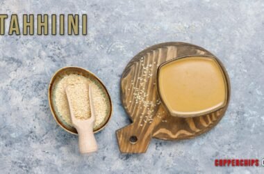 Tahhiini being whisked into a soup for a creamy texture