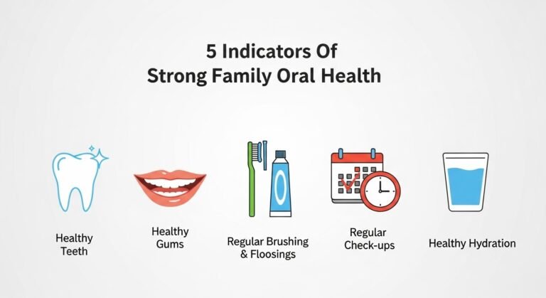 5 Indicators Of Strong Family Oral Health
