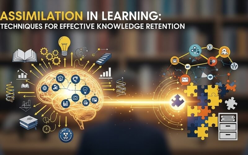Student using mind mapping and notes to improve assimilasjon and strengthen knowledge retention during focused study session