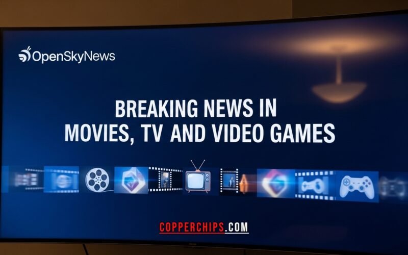 OpenSkyNews coverage of movies, TV shows, video games, and entertainment industry updates for March 2026