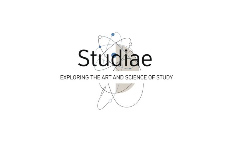 An open book and a notebook representing studiae, symbolizing study, reflection, and the pursuit of knowledge.