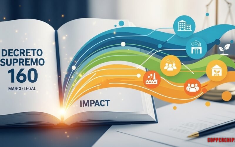 A gavel and legal documents representing the regulatory framework of Decreto Supremo 160 and compliance guidelines.