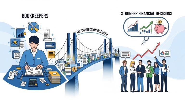 The Connection Between Bookkeepers And Stronger Financial Decisions