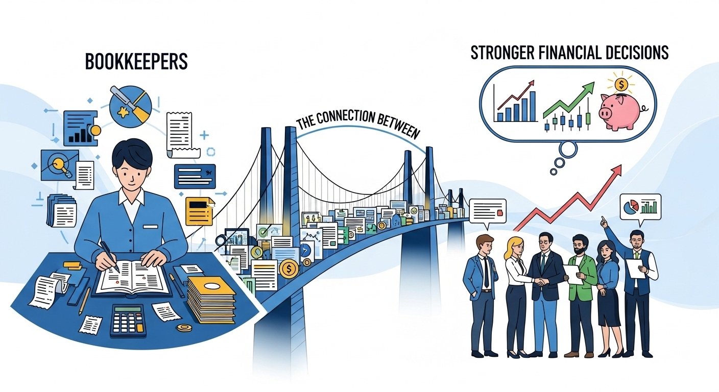 The Connection Between Bookkeepers And Stronger Financial Decisions